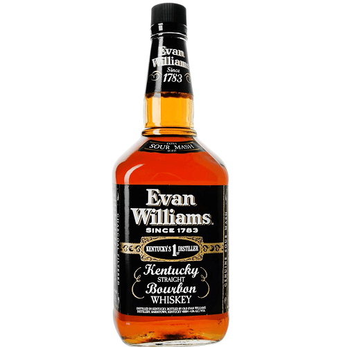 Evan Williams Bourbon Black Label - 1.75L