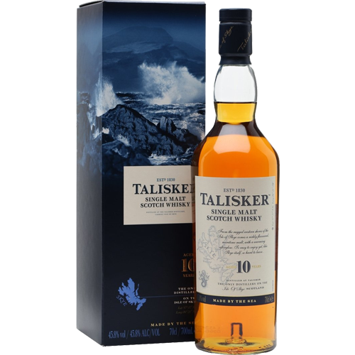 Talisker Scotch Single Malt 10 Year - 750ml