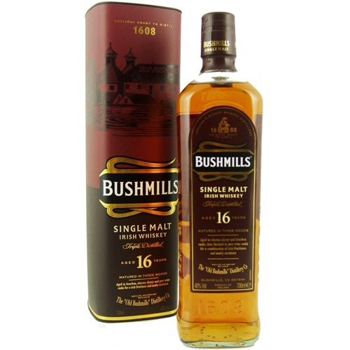 Bushmills Irish Whiskey 16 Year - 750ml