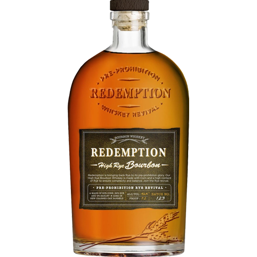 Redemption Bourbon High-Rye - 750ml