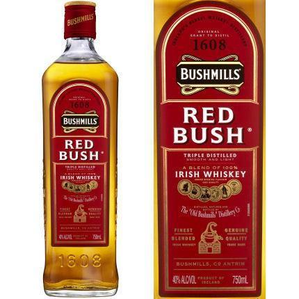 Bushmills Irish Whiskey Red Bush - 750ml