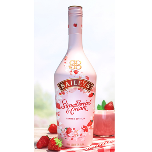 Baileys Strawberries and Cream Ltd Edit - 750ml