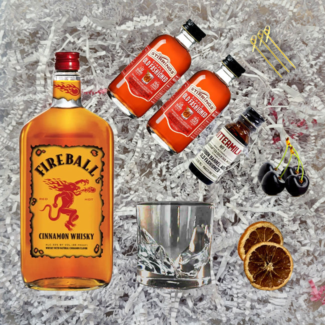 Fireball Whiskey Box