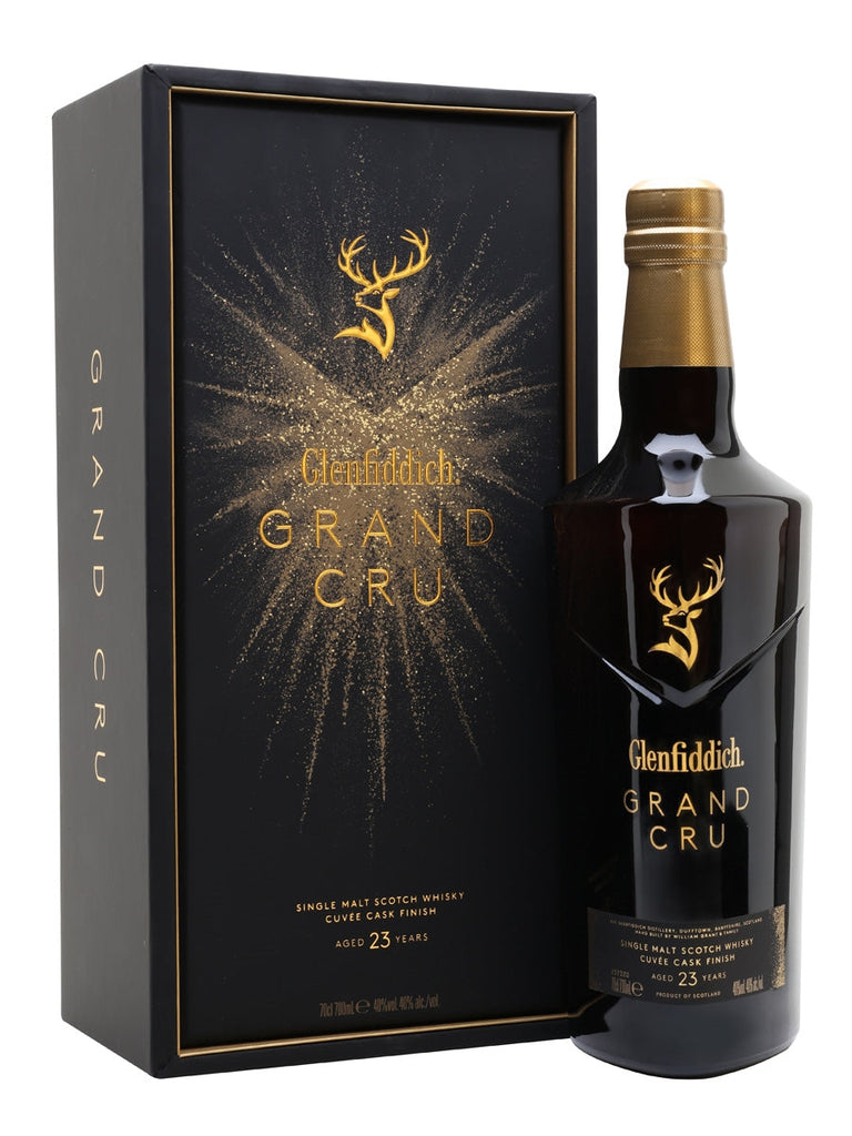 Glenfiddich 23 Year Old Grand Cru Single Malt Scotch Whisky CuvÃ©e Cask Finish 750ml