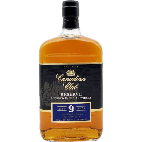 Canadian Club Whisky 9 Year Reserve  - 1.75L