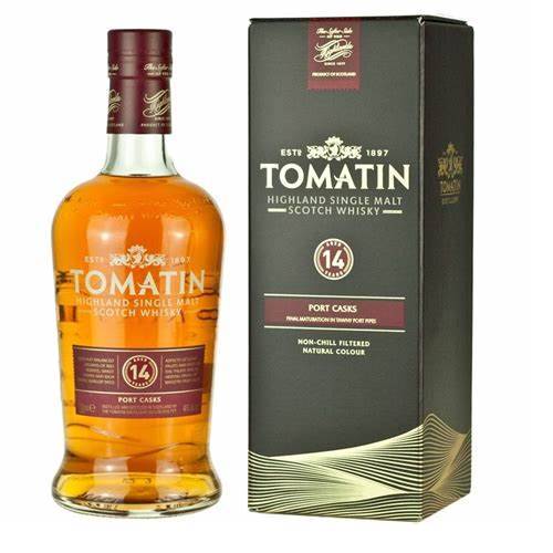 Tomatin Scotch 14 Year Port Cask - 750ml