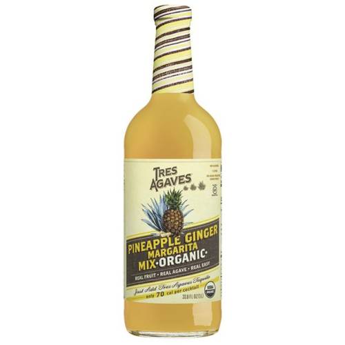 Tres Agaves Organic Pineapple Ginger Margarita Mix - 750ml