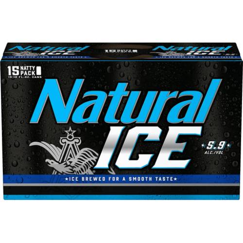 Natural Ice 15 Pack !2 Ounce Cans