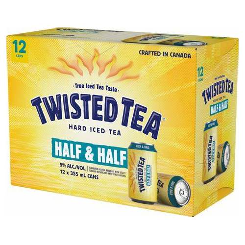 Twisted Tea Half and Half 12 Pack 12 Ounce Can
