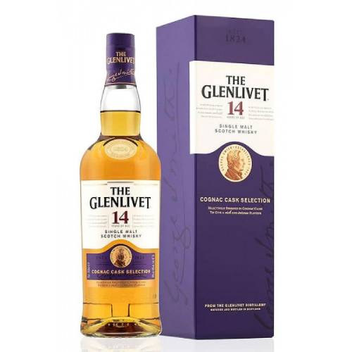 The Glenlivet 14 Year Cognac Cask Selection Single Malt Scotch Whisky 750ml