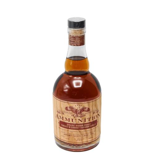 Ammunition Straight Bourbon Whiskey Finished In Cab Barrel - 750ml