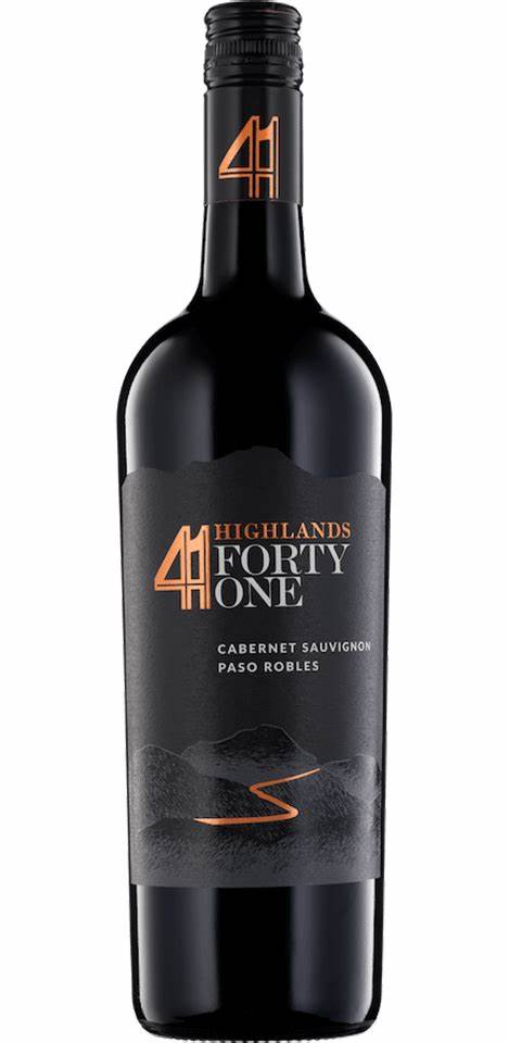 Highland 41 Cabernet Sauvignon Paso Robles - 750ml