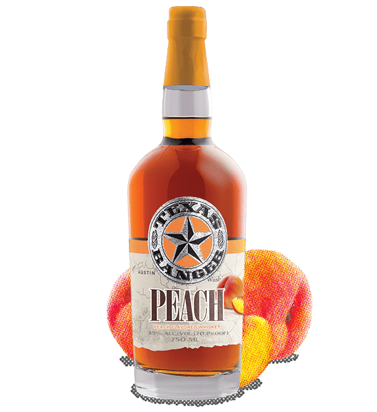 Texas Ranger Peach Whisky  - 750ml