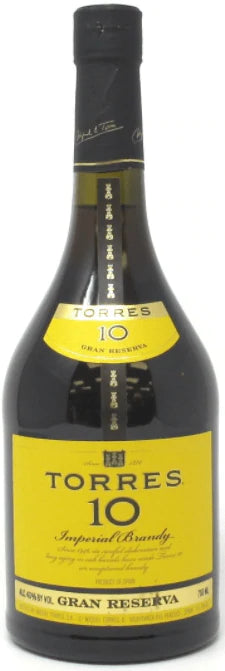 Torres Imperial 10 Brandy - 750ML