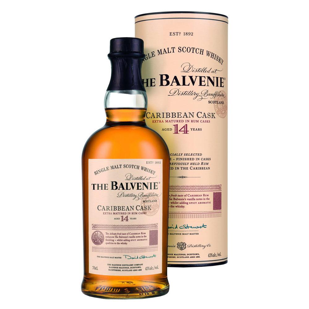 The Balvenie Scotch Single Malt 14 Year Caribbean Cask - 750ml