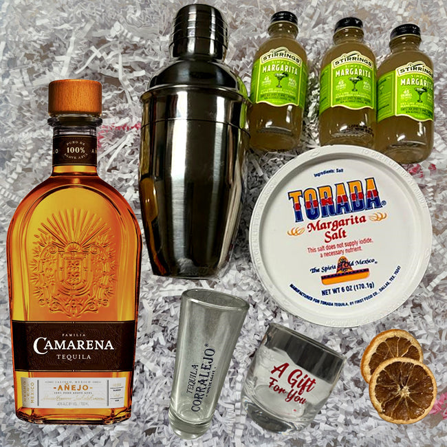 Camarena Anejo Gift Pack