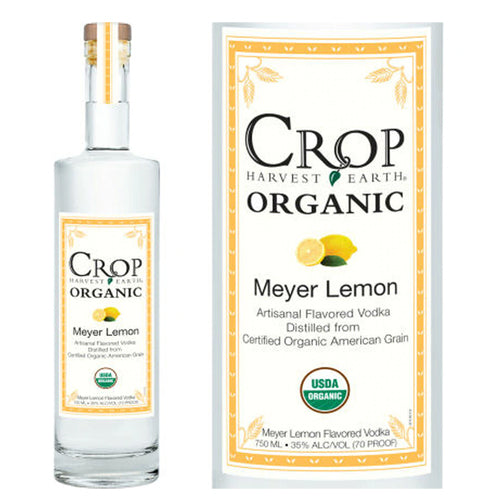 Crop Organic Vodka Meyer Lemon 750ml