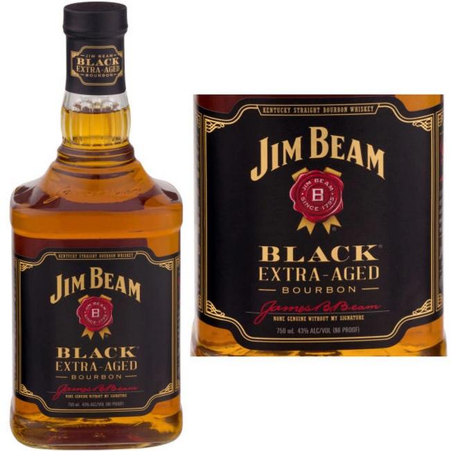 Jim Beam Bourbon Black Extra-Aged - 750ml