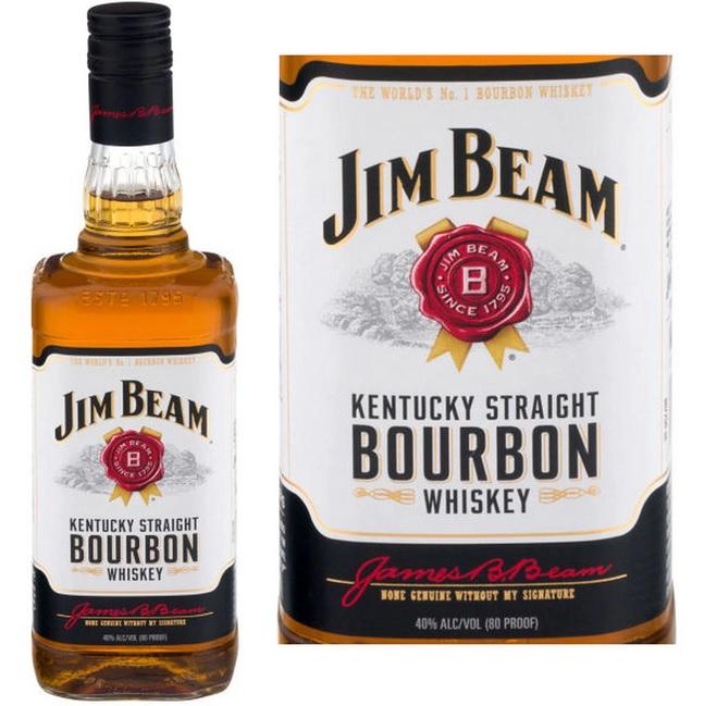 Jim Beam Bourbon - 750ml