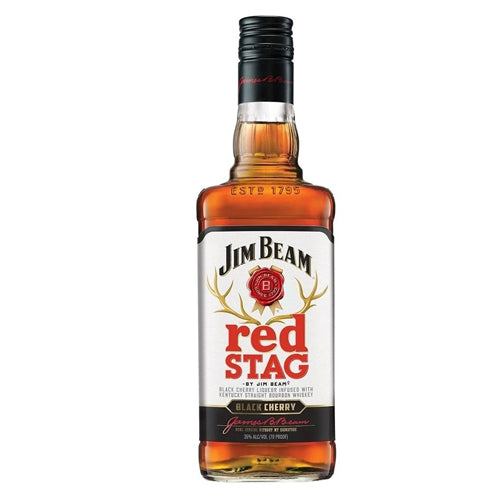 Jim Beam Bourbon Red Stag Black Cherry - 750ml