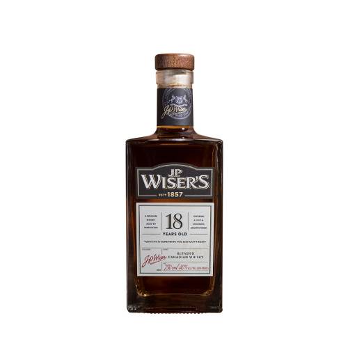 J. P. Wisers 18 year Canadian Whiskey - 750ml