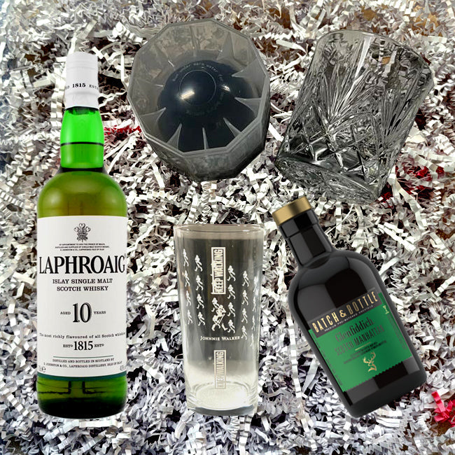 Laphroaig 10 Yr Old Scotch Gift Pack