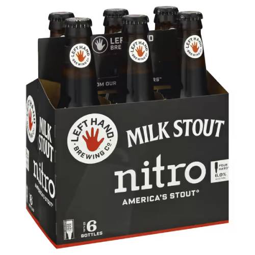 Left Hand Brewing Co. Milk Stout Nitro- 6 PACK