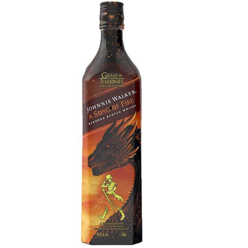 Johnnie Walker Scotch A Song Of Fire 750ml