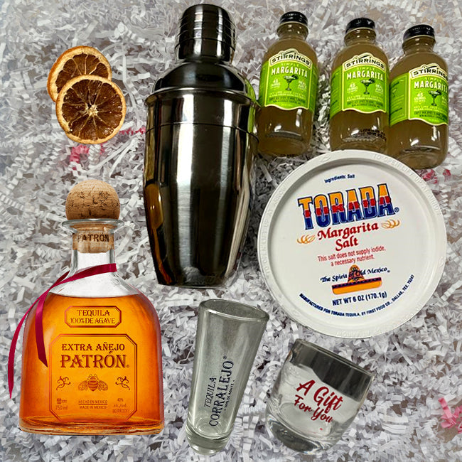 Patron Extra Anejo Gift Pack