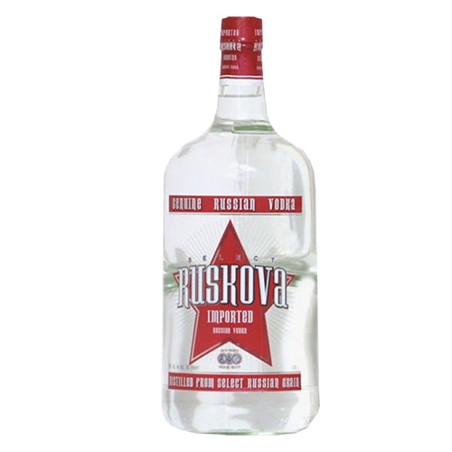 Ruskova Vodka Russian 1.75L