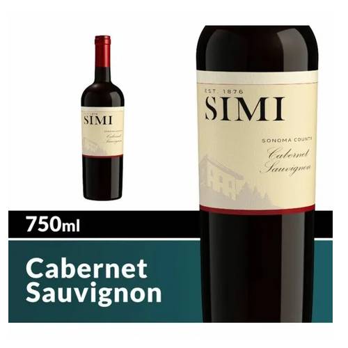 Simi Cabernet Sauvignon 2019 - 750ml