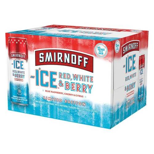 Smirnoff Ice Smash Red, White & Berry in Can-12oz