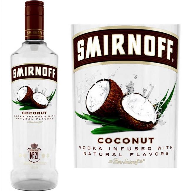 Smirnoff Vodka Coconut - 750ml