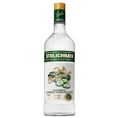 Stolichnaya Vodka Cucumber 750ml