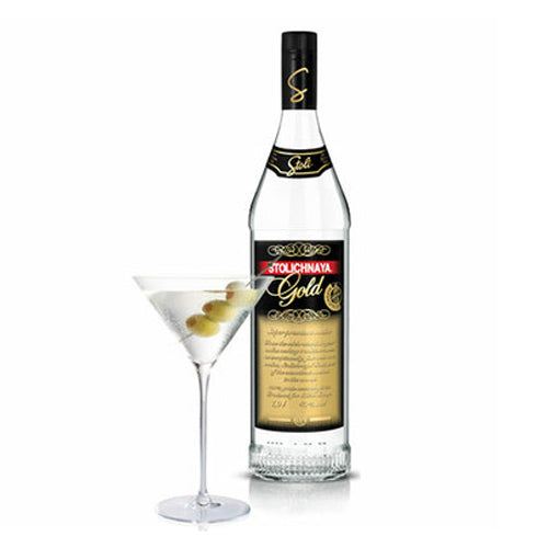 Stolichnaya Vodka Gold 750ml