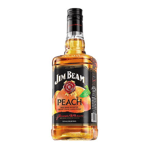 Jim Beam Bourbon Peach- 750ml